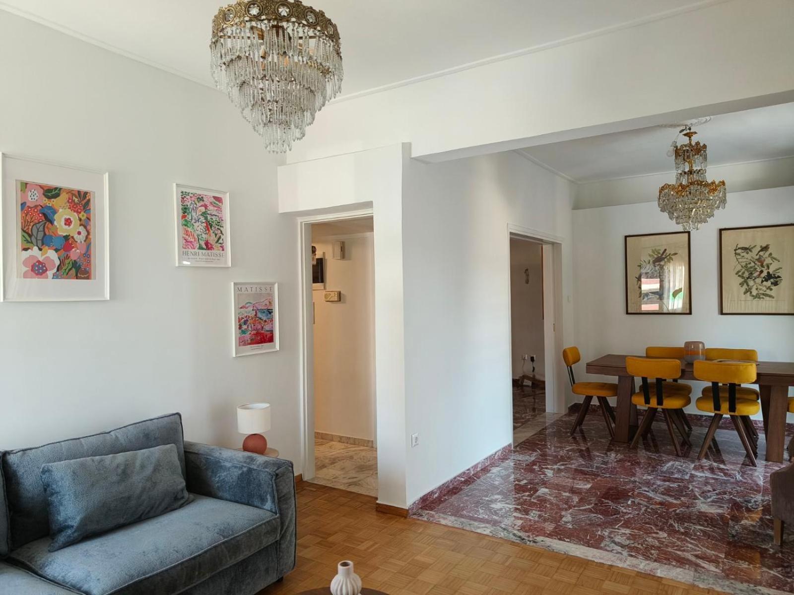 Apartamento Stylish Artistic Flat With View, Three Min To Metro Atenas Exterior foto